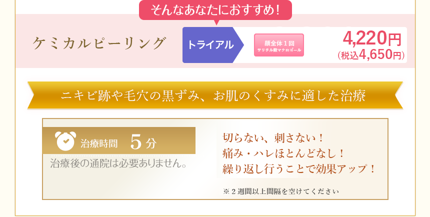 ケミカルピーリング02